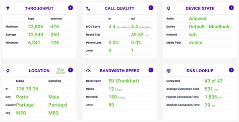 talkdesk proxy|TalkDesk: Network Quality Test .
